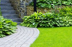 Мощение дорожек и площадок с использованием природного камня   в Санкт-Петербурге