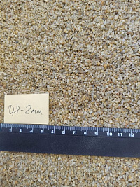 Кварцевый песок для площадок фр. 0,8 - 2 мм.  купить в Санкт-Петербурге фото Камень Клуб