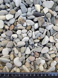 Галька черноморская фр. 10-20 мм.  купить в Санкт-Петербурге фото Камень Клуб
