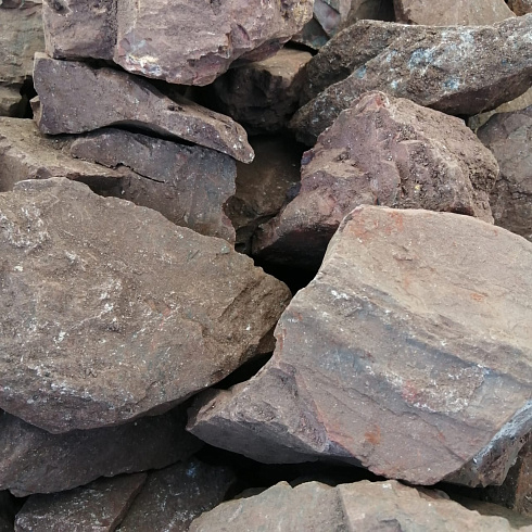 фото Яшма красная  (фр. 70-100 мм)  купить в Санкт-Петербурге в интернет-портале КАМЕНЬ КЛУБ