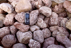 Kamenclub.ru: Розовый валунчик фр.100-300 мм.  купить в Санкт-Петербурге крупный природный камень розовый, серый молочный красный речной галечник природный 7850 руб/т   фото КАМЕНЬ КЛУБ