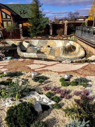 Kamenclub.ru: Песчаник брусчатка (Готика) art PSG-L-01  купить в Санкт-Петербурге    2300 руб/кв.м   фото КАМЕНЬ КЛУБ