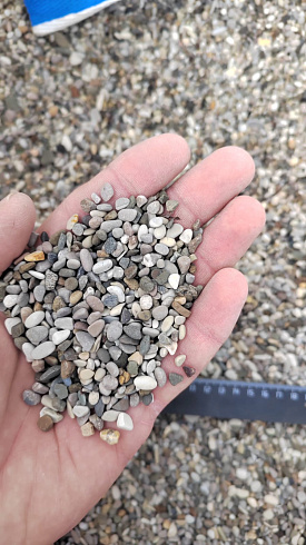 фото Галька черноморская фр. 3-5 мм. купить в Санкт-Петербурге  в интернет-портале КАМЕНЬ КЛУБ