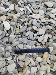 Галька черноморская фр. 20-40 мм.  купить в Санкт-Петербурге фото Камень Клуб