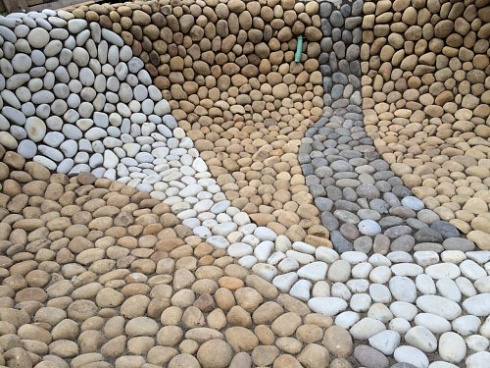 Kamenclub.ru: Песчаник ядра, фр. 100-300 мм  купить в Санкт-Петербурге песчаник бежевый серый рыжий речная галька 5 000 руб/т   фото КАМЕНЬ КЛУБ