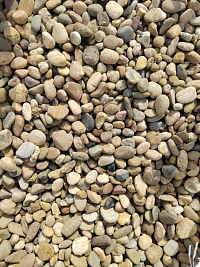 Kamenclub.ru: Галька речная окат рыжая фр. 20-40 мм. купить  в Санкт-Петербурге галька речная окатанная рыжая желтая серая округлая речная галька 5000 руб/т   фото КАМЕНЬ КЛУБ