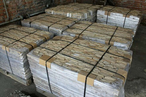 Kamenclub.ru: Песчаник (лапша) art PSG-3-01  купить в Санкт-Петербурге    2300 руб/кв.м   фото КАМЕНЬ КЛУБ