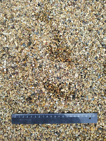 Галька речная окат (рыжая) фр.3-5 мм купить в Санкт-Петербурге 