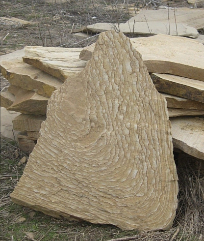 Kamenclub.ru: Форматный камень (плаха) пошаговая дорожка от 70-150 см (4 -12 см)  купить в Санкт-Петербурге плитняк  форматный плаха желтый песчаник 9 000 руб/т   фото КАМЕНЬ КЛУБ