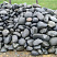 Kamenclub.ru: Темно-серый валунчик фр.100-300 мм.  купить в Санкт-Петербурге крупный природный камень серый, темно-серый, светло-серый речная галька большого размера окатанная 4500 руб/т   фото КАМЕНЬ КЛУБ