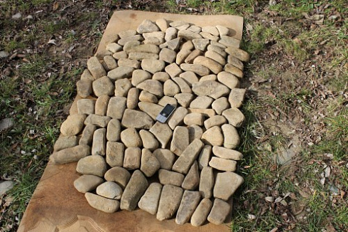 Kamenclub.ru: Песчаник брусчатка  купить в Санкт-Петербурге    5 500 руб/т   фото КАМЕНЬ КЛУБ