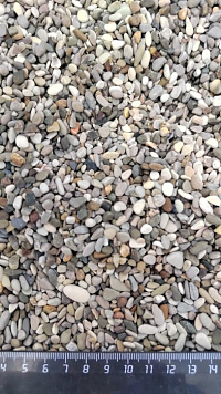 Галька черноморская фр. 3-5 мм.  купить в Санкт-Петербурге фото Камень Клуб