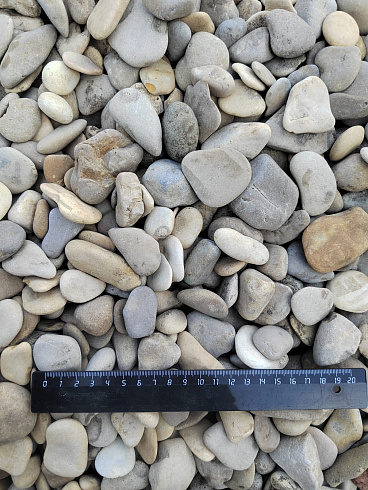 фото Галька каспийская фр. 20-40 мм. в интернет-портале КАМЕНЬ КЛУБ