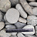 Kamenclub.ru: Галька речная окат (темно-серая) фр. 70-150 мм. купить  в Санкт-Петербурге галька речная темно-серая, синяя, серая речная галька округлая  8000 руб/т   фото КАМЕНЬ КЛУБ