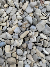 Галька каспийская фр. 10-20 мм.  купить в Санкт-Петербурге фото Камень Клуб