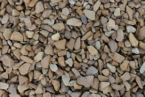 Kamenclub.ru: Щебень крошка желтый (песчаник) фр. 10-20 мм.  купить в Санкт-Петербурге песчаник бежевый, серый, рыжий декоративный ландшафтный щебень колотый 9500 руб/т   фото КАМЕНЬ КЛУБ