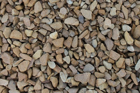 Kamenclub.ru: Щебень крошка желтый (песчаник) фр. 10-20 мм.  купить в Санкт-Петербурге песчаник бежевый, серый, рыжий декоративный ландшафтный щебень колотый 9500 руб/т   фото КАМЕНЬ КЛУБ