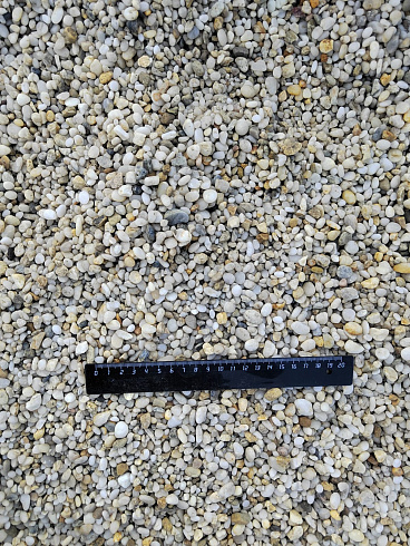фото Галька крымская жемчужная фр. 3-5 мм. купить в Санкт-Петербурге  в интернет-портале КАМЕНЬ КЛУБ