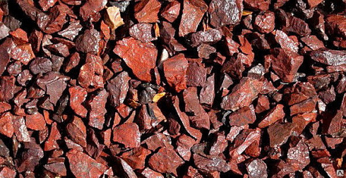 Kamenclub.ru: Щебень крошка красный (ЯШМА) фр. 5-10 мм.  купить в Санкт-Петербурге крошка каменная яшмы красный, бордовый, темно-красный декоративная крошка ландшафтная каменная яшмоидная 8500 руб/т   фото КАМЕНЬ КЛУБ