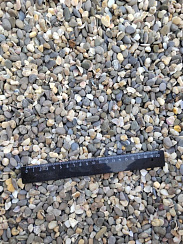 Галька крымская прибрежная фр. 5-10 мм.  купить в Санкт-Петербурге фото Камень Клуб