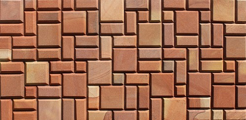 Kamenclub.ru: Песчаник (Римская кладка) art PSK-L-02  купить в Санкт-Петербурге    3950  руб/кв.м   фото КАМЕНЬ КЛУБ